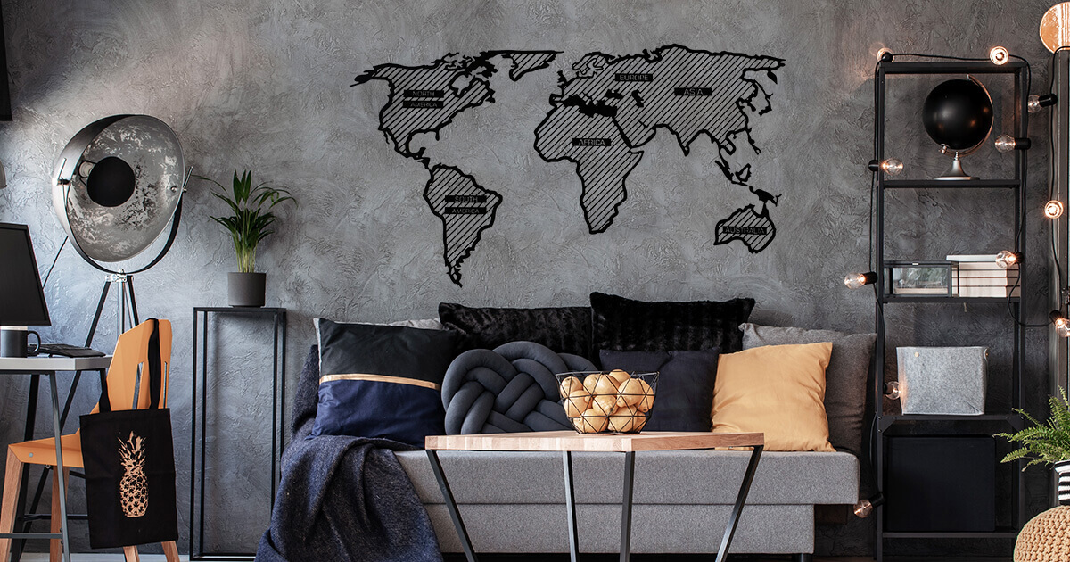 Mappa LINEA Avventuriero in legno