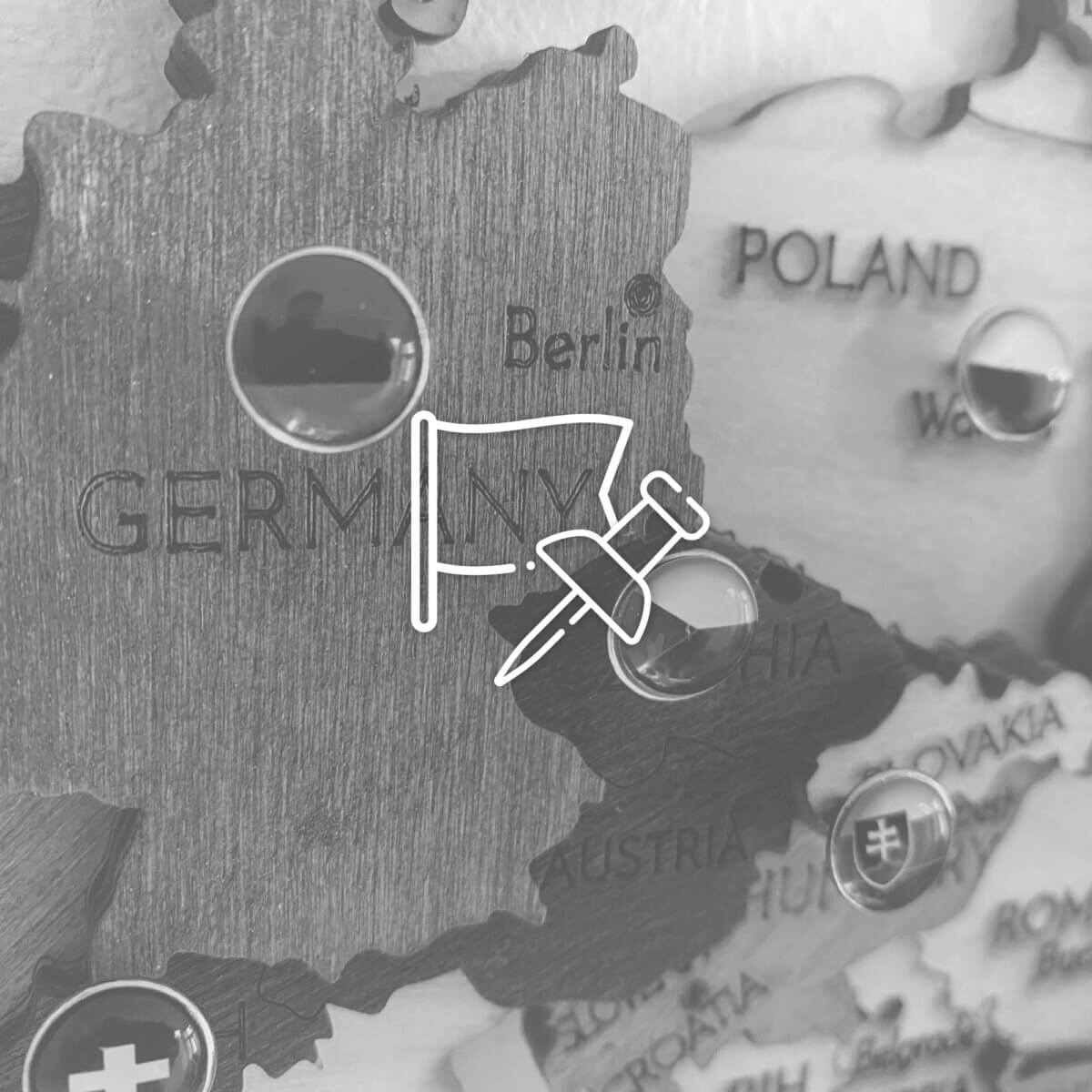 Accessori per le mappe in legno