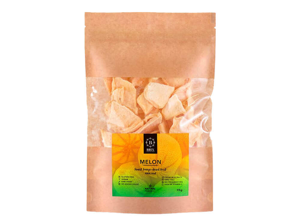 Brix Frutte Essotiche Melone Cantalupo Liofilizzato 95g