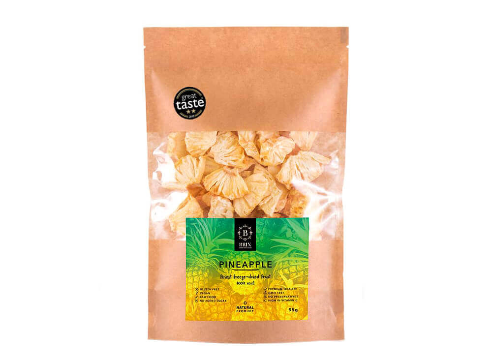 Brix Frutte Essoiche Ananas Liofilizzato 95g
