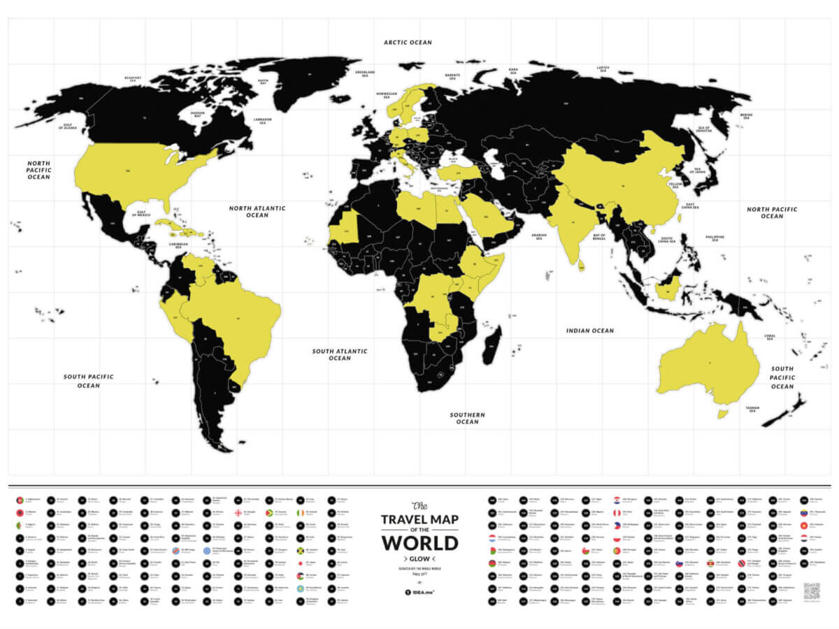 Mappa da Viaggio - Mondo Luminoso